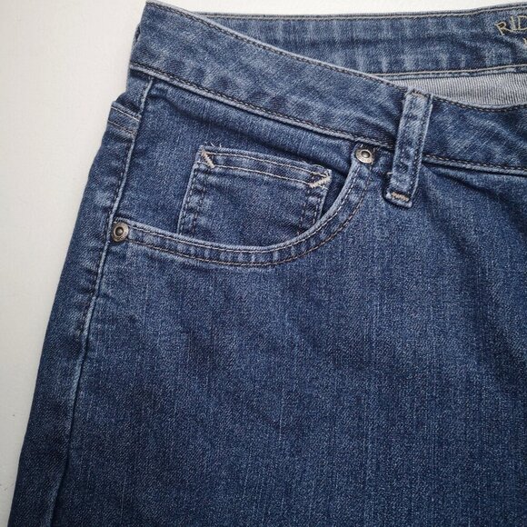Riders by Lee Ladies Size 10M Relaxed Fit Medium Wash Straight Legs Jeans - Picture 6 of 14